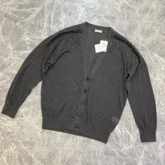 【タグ付き未使用品】 BRUNELLO CUCINELLI ﾌﾞﾙﾈﾛｸﾁﾈﾘ ｽﾊﾟﾝｺｰﾙ ｶｰﾃﾞｨｶﾞﾝ M レディース衣類 カーデ・ベスト  Gray グレー 231M1T131916 unused:Sのサムネイル
