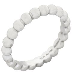 ヴァンクリーフアーペル Van Cleef & Arpels リング 指輪 ペルレ ゴールドパール ミディアム K18WG ホワイトゴールド  #49(JP9) 750WG 18K  8.5号 VCARN9PC00【中古】
