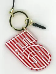 【中古】キーホルダー・マスコット(女性) E-girls E.G. SMILE FINAL キーホルダー＆イヤホンジャック 「E-girls LIVE TOUR 2016 ～E.G. SMILE～」 ファイナル公演限定