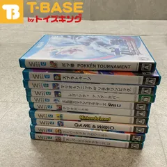 任天堂/Nintendo/ニンテンドー WiiU スプラトゥーン マリオカート8 ニンテンドーランド GAME&WARIO ポッ拳 等 ソフト 10点セット