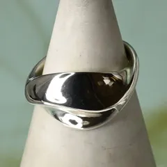 【研磨済】4℃ シルバー リング 9.5号 925 美品 ヨンドシー 指輪