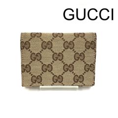 GUCCI グッチ　GGキャンバス　カードケース　パスケース　IC-0041