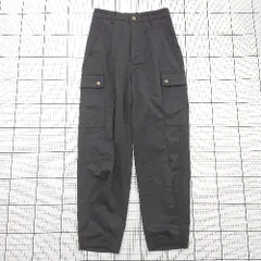 ◇ Θ リュミエ シンプル系 カーゴパンツ サイズM ブラック系 レディース E  【1508250000829】