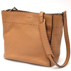 フェンディ / FENDI　アンナ / ショルダーバッグ　8BT218　セレリアレザー　ブラウン 【中古】 商品番号 S-158202