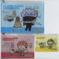 【中古】雑貨 ファスナーポーチセットB 「呪術廻戦×サンリオキャラクターズ」