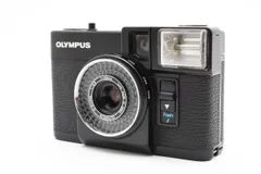 完動品】 OLYMPUS ハーフサイズカメラ PEN EF モルト張替済 完動品】