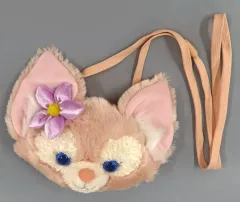 【中古】バッグ リーナ・ベル フェイスポーチ 「Duffy and Friends-ダッフィー＆フレンズ-」 香港ディズニーランド限定