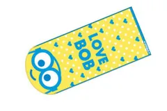 マル 【送料無料】 【ミニオンズ】フェイスタオル【ラブボブ】【ミニオン】【ユニバーサル】【ユニバーサルスタジオ】【ユニバ】【映画】【アニメ】【タオル】【たおる】【生活雑貨】【グッズ】