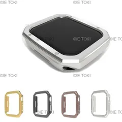 Apple Watch対応 プラスチック製保護ケース クリアカバー 画面保護バンパー 40mm 41mm 44mm 45mm 49mm
