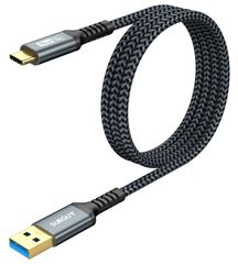 【数量限定】c タイプ 高速充電 USB-A データ転送 to 10Gbps USB-C 金メッキコネクタ Gen2 Android Auto対応 USB3.1 ナイロン編み 高耐久性 1M galaxy s22 ケーブル ultra/iPad C Pro/i