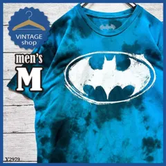 【バットマン】古着アメリカヴィンテージTシャツ半袖メンズMブルー