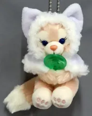 【中古】キーホルダー リーナ・ベル ぬいぐるみチャーム 「ダッフィー＆フレンズのホワイト・ウィンタータイム・ワンダーズ」 東京ディズニーシー限定