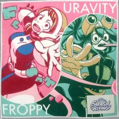 【中古】雑貨 麗日お茶子＆蛙吹梅雨 ハンドタオル 「一番くじ 僕のヒーローアカデミア NEXT GENERATIONS! feat. SMASH RISING」 F賞