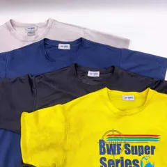 [4点セット] ヨネックス ドライシャツ プラシャツ 吸収速乾 M メンズ YONEX バドミントン ウェア