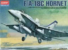 中古】プラモデル 1/72 F/A-18C HORNET-F/A-18C ホーネット- [12411