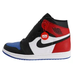 NIKE (ナイキ) AIR JORDAN 1 RETRO HIGH OG TOP 3 555088-026 エアジョーダン1 レトロ トップ3 ハイカットスニーカー シューズ レッド/ブラック/ブルー US12/30cm