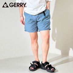GERRY 水陸両用 ナイロン ショートパンツ メンズ 短い 速乾 バギーズショーツ クライミングショートパンツ ハーフパンツ アウトドア ショーツ 青 M L LL XL ブルー 078600