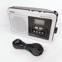 【中古品】東芝 AM FM SW 対応ラジオ 2020年製 TY-SHR3〇YR-53751〇