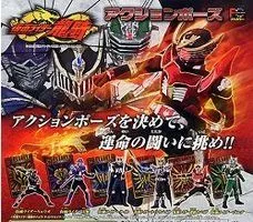 【中古】 ガシャポン 仮面ライダー龍騎 アクションポーズ 全6種 HG