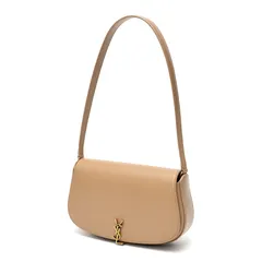 サンローラン / SAINT LAURENT　ヴォルテール ミニ / ショルダーバッグ　779642　ボックス カーフスキン　グレージュ系 【中古】 商品番号 S-158826