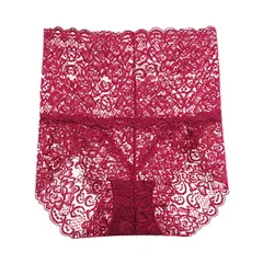 ハイウエスト 総レースショーツ レディース ひびきにくい すっぽり 深ばき セクシー 涼しい 柔らか 大きいサイズ 女性 下着 パンツ wf1107