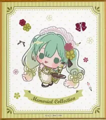 【中古】紙製品 初音ミク/抹茶パフェ(デフォルメ) ミニ色紙 「みんなのくじ 初音ミク Memorial Collection」 F賞