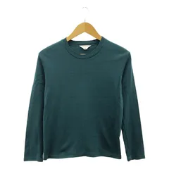 mina perhonen / ミナペルホネン | neutraali  taivas コットン クルーネックカットソー | S | ダークグリーン | レディース