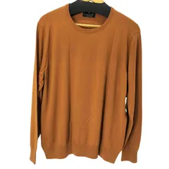 ランバンコレクション LANVIN COLLECTION ウール100 クルーネックニットセーター メンズ  LBのサムネイル