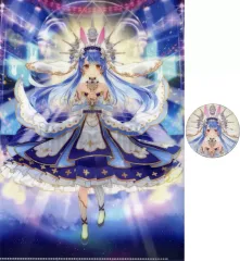 【中古】グッズセット 兎田ぺこら A4クリアファイル＆缶バッジセット 「バーチャルYouTuber ホロライブ 兎田ぺこら 1st兎田ぺこらいぶ『うさぎ the MEGAMI!!』」