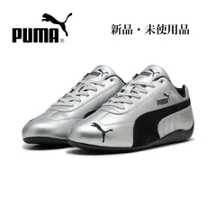 PUMA SPEEDCAT METALLIC プーマ スピードキャット シルバー ブラック レディース 403689-01