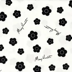 MARY QUANT　綿100％　112cm巾x50cm　ハンドメイド　バック