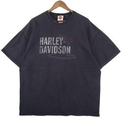 90s ハーレー USA製 鬼フェード ビンテージTシャツ L 炭黒 8725 - メルカリ