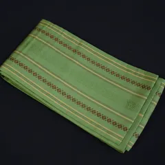 中古　半巾帯　本場筑前博多織【231953】
