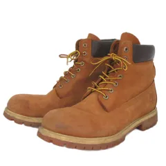 ティンバーランド Timberland PREMIUM 6 INCH LACE UP BOOT ワークブーツ ヌバック ショート 72066 茶 ブラウン 11.5M 28.5cm位 靴