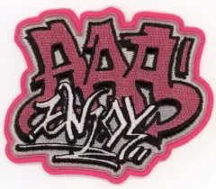 【中古】バッジ・ピンズ(男性) 末吉秀太 ワッペン AAA_ENJOY(ピンク) 「AAA DOME TOUR 2019 +PLUS POPUP STORE」