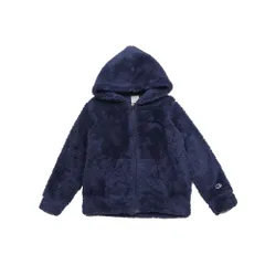 Champion チャンピオン ボア パーカー ネイビー 130 キッズ　B202507