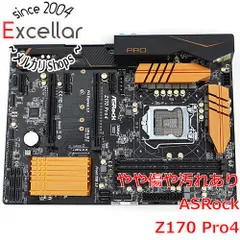 [bn:16] ASRock製 ATXマザーボード　Z170 Pro4　LGA1151　訳あり