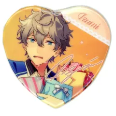 【中古】バッジ・ビンズ 瀬名泉(開花前) 「あんさんぶるスターズ!! ホワイトデー(白色情人節) ハート缶バッジ」 中国限定