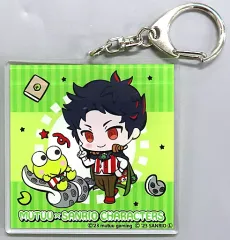 【中古】キーホルダー むつー・けろけろけろっぴ アクリルキーホルダー 「DMMスクラッチ! MUTUU×サンリオキャラクターズ」 D-5賞