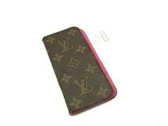 LOUIS VUITTON ルイヴィトン M61906 モノグラム iPhone 7/8/SE(第2世代) 対応 手帳型 アイフォンケース レディース ブラウン系 DI8569