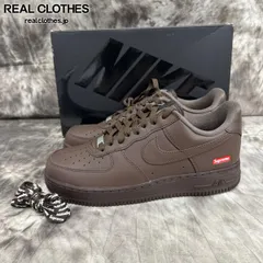 2025年最新】supreme nike air force 1 ブラウンの人気アイテム