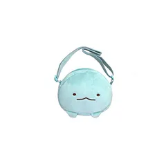 [すみっコぐらし] ぬいぐるみ ポシェット ショルダーバッグ バッグ 斜めがけ しろくま ねこ とかげ ギフト プレゼント 子供 男の子 女の子 キッズ ジュニア (とかげ) 1