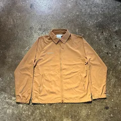 MAMMUT 25ss マムート アウトドア ウィンドブレーカー 2WAYジッパー ジャケット ブラウン sizeＬ