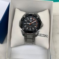 セイコー SEIKO5SPORTS ブラック 裏スケ 7S36-02G0 自動巻 - メルカリ
