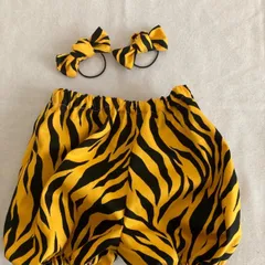 鬼のパンツ　70 80 90 100 110 ヘアゴム  セット