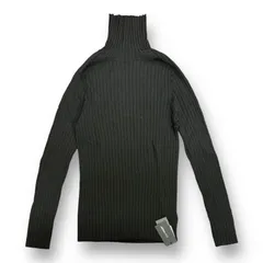 未使用品 5351 pour les Hommes ホールガーメント タートルネック ニット セーター 5351プールオム 02330040106  ブラック 2 46744Aのサムネイル