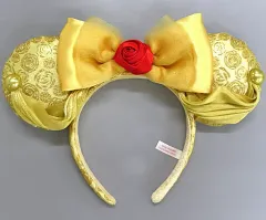 【中古】アクセサリー(非金属) ミニーマウス カチューシャ(ゴールド/バラ) 「ディズニー」 東京ディズニーリゾート限定