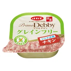 デビフ プリモデビィ グレインフリー シニア犬用 チキン 95g×24個のサムネイル