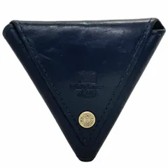 ホワイトハウスコックス コインケース おりがみ コインパース レザー 革 ブラック 黒 Whitehouse Cox 正三角形 トライアングルモチーフ 小銭入れ ブランド小物 メンズ 紳士 男性 Origami Coin Case【中古】