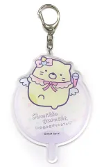 【中古】キーホルダー ねこ アクリルキーホルダー 「すみっコぐらし 天使なえびてんカフェ」